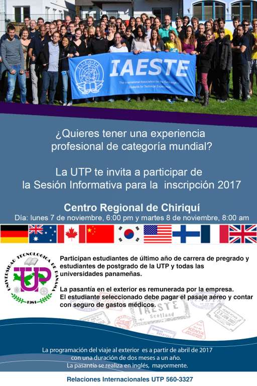 Sesión Informativa Práctica Profesional en el Exterior Sesión Informativa Práctica Profesional en el Exterior